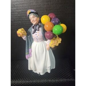 Retired Royal Doulton Balloon Figurine Biddy Penny farthing HN1843 MINT